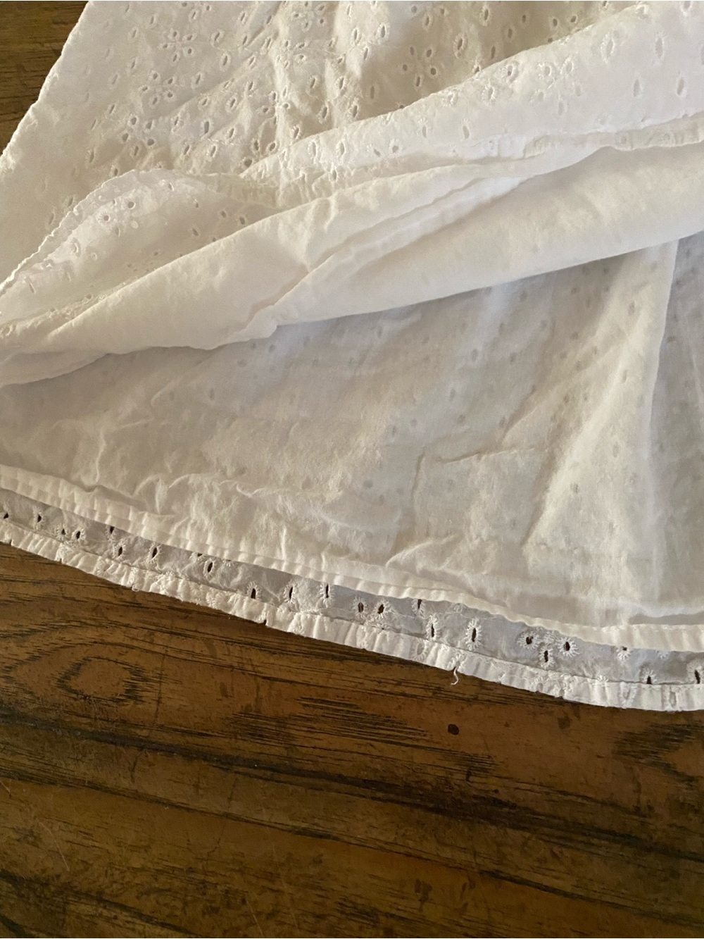 Old Navy Strapless White Eyelet Sundress size 12 - Picture 4 of 12